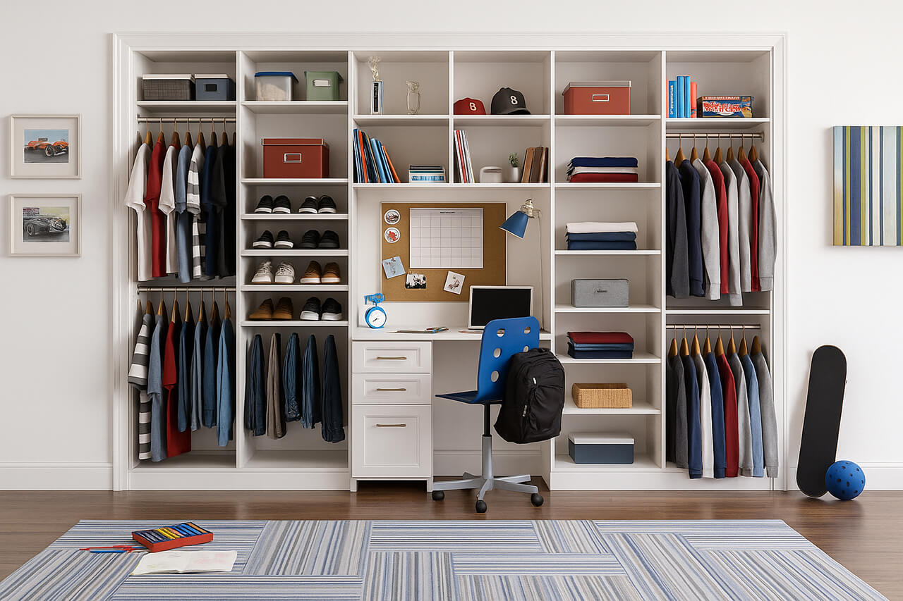Custom Closets Coral Gables, FL | Design & Installation | SFDC